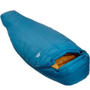 Mountain Equipment Women's Long Left-Zip Nova IV Sleeping Bag Blue Orange NWT